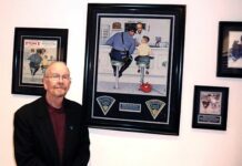Grafton man recalls posing for iconic Norman Rockwell painting