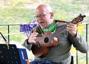 Musician friends meet for ‘Uke-a-Rama Llama Ding Dong Day Y’all’