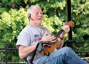 Musician friends meet for ‘Uke-a-Rama Llama Ding Dong Day Y’all’