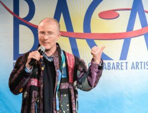 Will McMillan performs onstage at Amazing Things Arts Center in Framingham.   Photo/Bob Bond