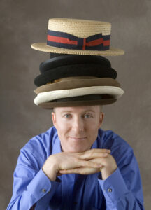 Will McMillan wears many hats – figuratively and literally.   Photo/Gretje Ferguson