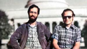 Dan Bricklin and Bob Frankston, creators of VisiCalc, the first computerized spreadsheet