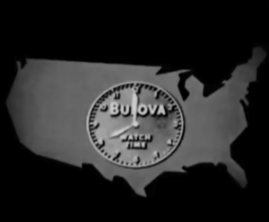 In July of 1941, Bulova was the first company to run a television commercial. It aired before a baseball game between the Brooklyn Dodgers and the Philadelphia Phillies.