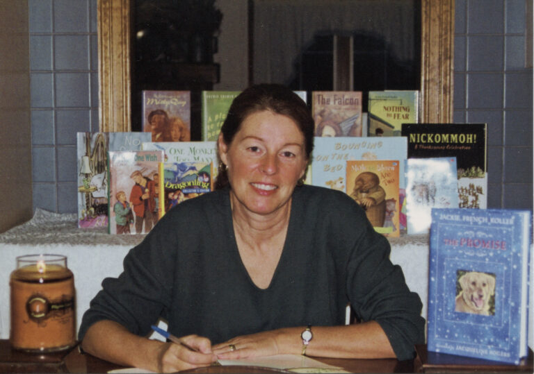 Author, artist Jackie French Koller turns another page