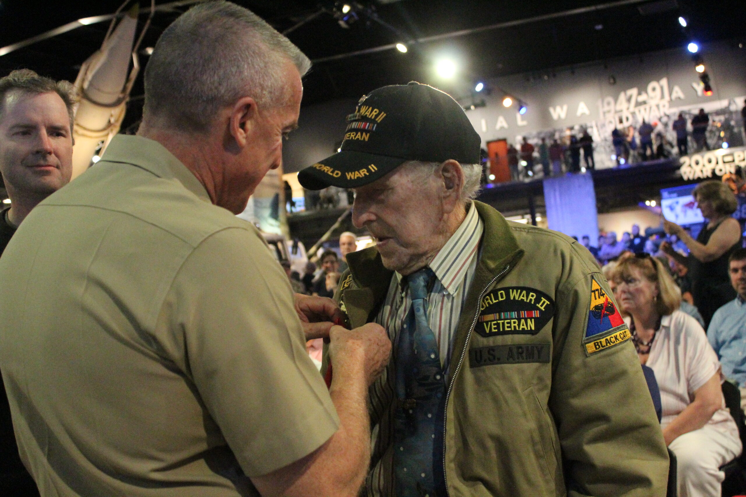 World War II veterans share stories at event in Hudson