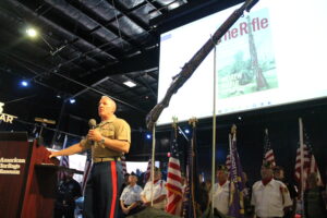 The rifle that is the subject of Andrew Biggio’s book.