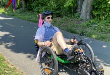 Recumbent tricycles are becoming especially popular with older adults. Photo/Helen Kahn, All Out Adventures