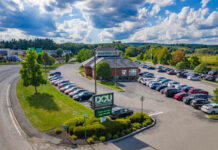 DCU (Digital Federal Credit Union), is a well-known Massachusetts-based credit union, headquartered in Marlborough. Pictured is the Solomon Pond branch in that city. Photo/Submitted