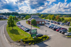 DCU (Digital Federal Credit Union), is a well-known Massachusetts-based credit union, headquartered in Marlborough. Pictured is the Solomon Pond branch in that city. Photo/Submitted
