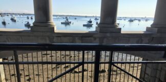 Plymouth Rock is where it all began, leading to the first Thanksgiving. Photo/Sandi Barrett