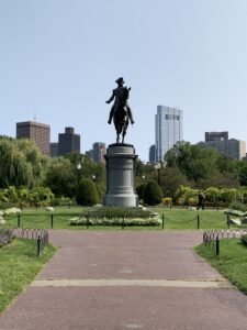 The Boston Public Garden is just one of the many historic sites to visit in the state’s capital. Photo/Sandi Barrett