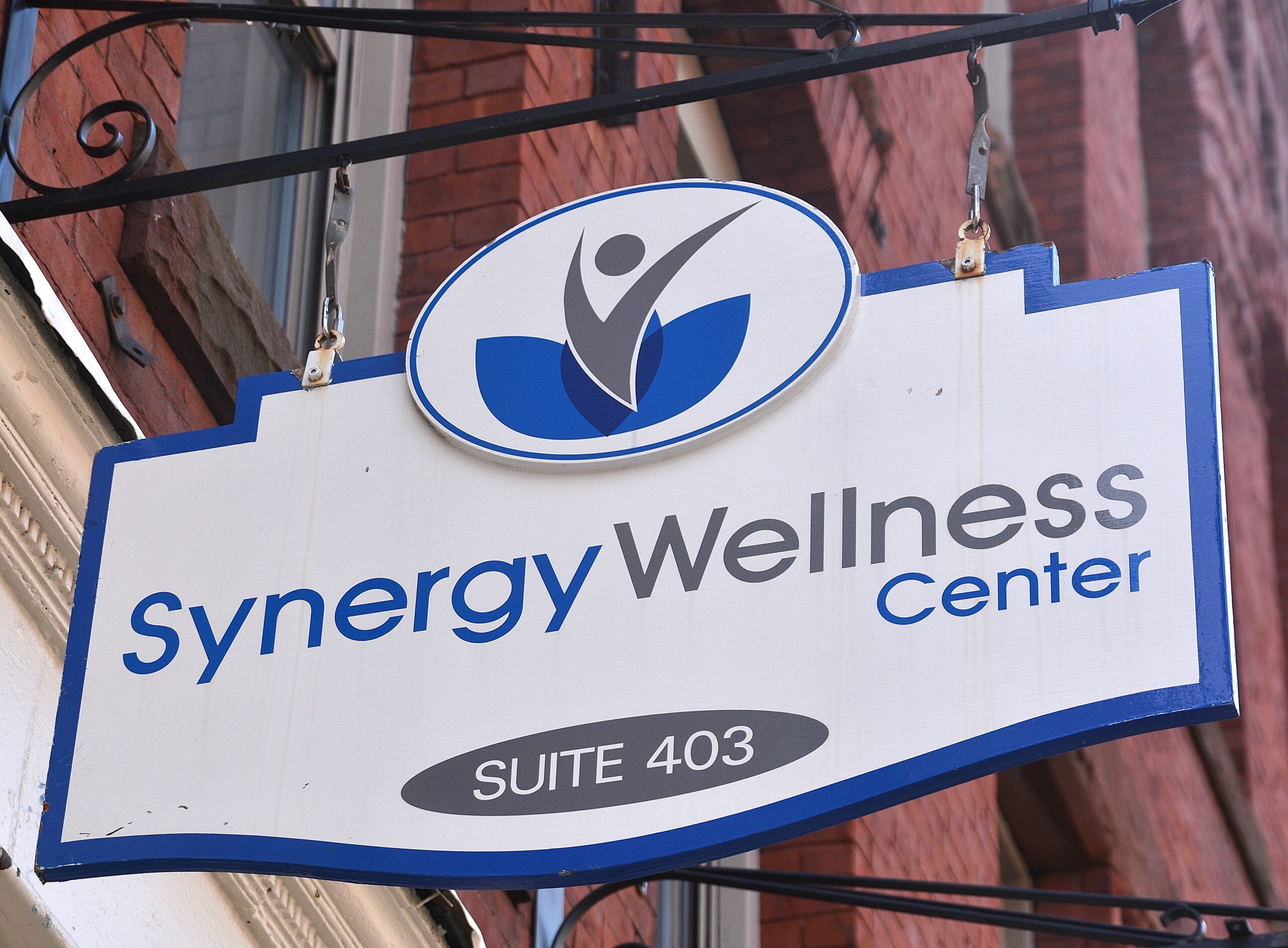 Synergy Wellness Center sign by Paul Tucker