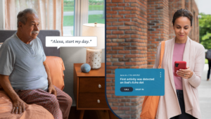 Notifications from Alexa Together provide assurance that an elderly person is going about their typical daily routine. Photo/Courtesy of Amazon.com