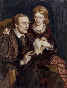 WAM is the first stop, through March 13, for the international exhibit tour of "Love Stories from the National Portrait Gallery, London.” Pictured is Henry Fawcett; Dame Millicent Fawcett, 1872, oil on canvas, by Ford Madox Brown. Photo/Courtesy of the National Portrait Gallery, London