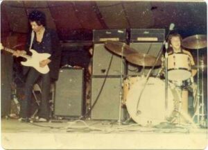 The Jimi Hendrix Experience playing at the Carousel Theater in Framingham on August 25, 1968, at the height of the famous rock guitarist’s career.