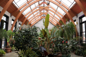 The Limonaia, or Lemon House, which displays a collection of non-hardy plants that need to winter in a sub-tropical environment, opened at Tower Hill in 2010.  Photo/Courtesy of Tower Hill Botanic Garden