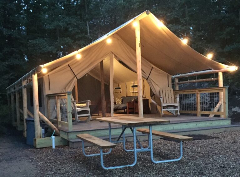 ‘Glamping’ brings a new dimension to camping experience