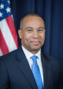 Deval Patrick served as governor of Massachusetts from 2007 to 2015, the first African-American to hold this position in the state, as well as the first Democrat since Michael Dukakis. Photo: Eric Haynes / Governor's Office