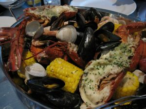 A clambake is a fourth of July tradition for many New Englanders. 