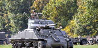 A tank demonstration weekend will be held August 13-14 at the American Heritage Museum in Hudson.
