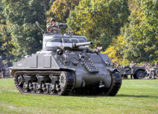 A tank demonstration weekend will be held August 13-14 at the American Heritage Museum in Hudson.