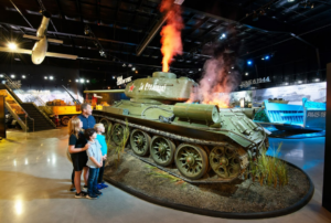 The American Heritage Museum is uniquely laid out chronologically so as visitors take the tour, they are following history through a series of extraordinary exhibits and displays. Photo/submitted