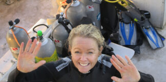 Laura DeSisto conquered her longtime fear of the ocean due to the movie “Jaws” by becoming a certified scuba diver in the Bahamas.