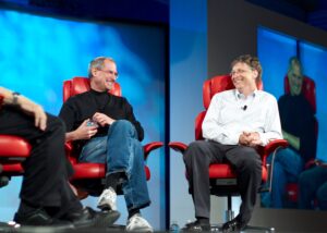 Technology titans like the late Steve Jobs of Apple Computer and Bill Gates of Microsoft are both notable members of Generation Jones. 