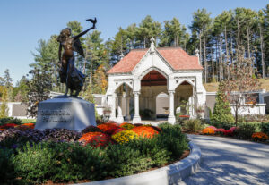 The Forest Hills Cemetery offers a mixture of history, art, and beautiful landscapes. Photo/Billie-Jo Gauley