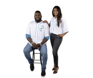 Spokesperson David Ortiz and CEO & Founder Pooja Ika