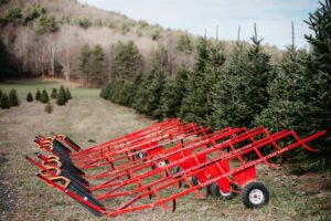 Some farms, like Chestnut Mountain Tree Farm in Hatfield, offer tree carts to make getting your tree from the field to your car much easier. 