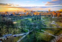 The 50-plus-acre Boston Common, the oldest public park in America, will undergo a series of renovations over the next decade. Photo/Courtesy of Weston and Simpson Design Studio