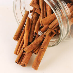 Cinnamon is delicious in coffee, added to cake mixes and brownies, sprinkled on yogurt or oatmeal and more. It is also linked to reducing the risk of heart disease, can help fight bad breath, has been shown to increase sensitivity to the hormone insulin and decrease the amount of glucose that enters your bloodstream after a meal.