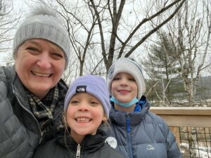 “I really enjoy having them. It’s a great experience,” says MetroWest realtor Charlene Frary, of her time spent caring for her grandchildren.Photo/Submitted
