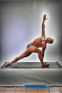 After nearly twenty years as a bodybuilder, Rolando Amorim began doing yoga and is now a registered yoga teacher.Photo/Submitted