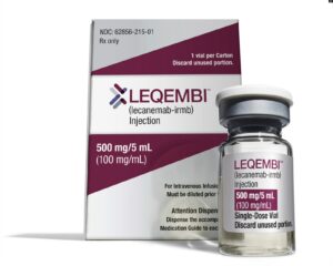 Leqembi targets a type of protein in the brain called beta-amyloid which is thought to be one of the underlying causes of Alzheimer’s disease.