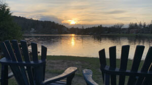 The Saranac Waterfront Lodge on Flower Lake in nearby Saranac Lake is a peaceful and picturesque place to stay.Photo/Sandi Barrett
