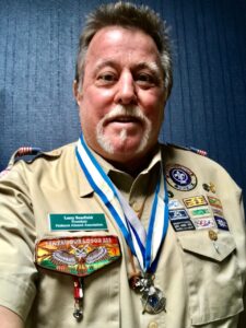 Larry Bearfield of Carlisle was associated with the Boy Scouts for a total of 62 years.Photo/Submitted
