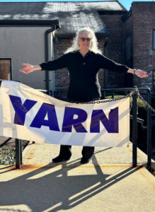 The love of yarn got into Lisa Lazdowsky’s soul as a child through her grandmother, who owned a yarn store in Boston’s Dorchester neighborhood for over 40 years.Photo/Matt Robinson
