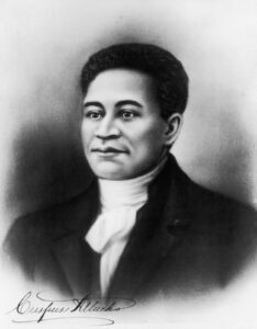 Crispus Attucks, a former enslaved man from Framingham, was the first to die in the Boston Massacre in 1770, and is often considered the first patriot to die in the American Revolution, which began five years later.