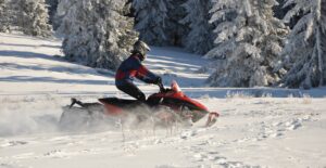 Massachusetts offers an extensive snowmobile trail system, mostly on state land, for winter fun when the snow flies.