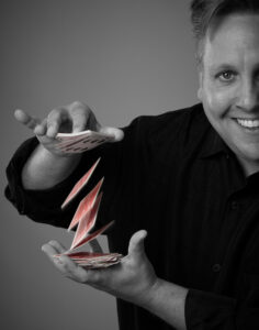 Magician Steve Kradolfer has been enthralled by magic since he was six years old.