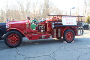 The Northborough Firefighters Association is celebrating its Maxim engine’s 100th anniversary. (Photo/Laura Hayes)