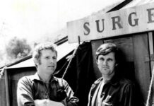 Some of TV’s favorite fictional characters had a Massachusetts background Among the famous TV fictional characters with Massachusetts backgrounds are Captain “Trapper” John McIntyre of “M*A*S*H,” played by Wayne Rogers, pictured with his sidekick Captain “Hawkeye” Pierce, played by Alan Alda. Photo/Wikimedia Commons
