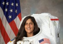 Splashdown: Needham native and astronaut Sunita Williams returns to Earth After 286 days in space, Needham native and astronaut Sunita Williams is back on Earth. Photo/Courtesy of NASA