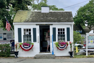 The Chatham Chamber of Commerce information booth on Main Street offers a wealth of information to visitors.Photo/Sandi Barrett