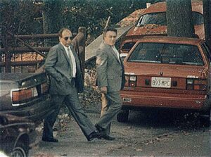 Mafia induction ceremony in Medford, Massachusetts, captured by the FBI in 1989