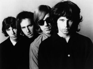 The Doors band publicity photo, Surf Ballroom rock music history