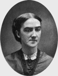 Ellen Swallow Richards portrait, pioneer of school lunch programs