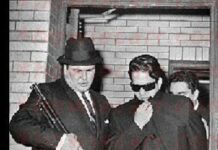 Robert “The Bear” Fawcett was a Boston police legend Legendary Boston police officer Robert “The Bear” Fawcett escorting Mafia hit man and informant Joseph “The Animal” Barboza to court during the mid-1960s. Photo/Courtesy of Boston Police History